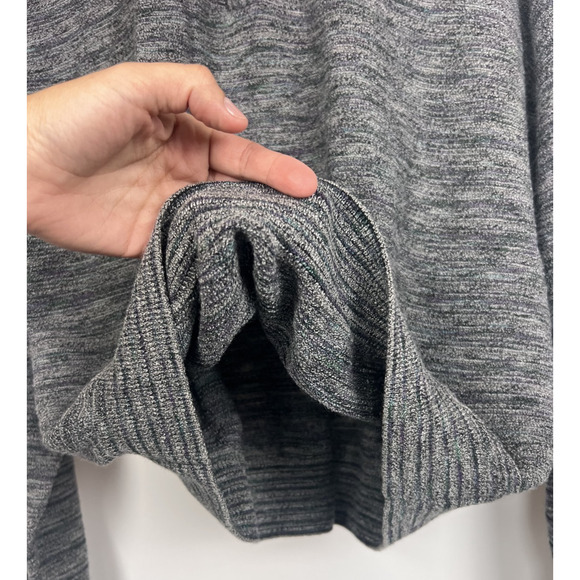 Jhane Barnes Mens Wool Blend L Knit Sweater Gray Textured Button Polo Pullover - Picture 8 of 8